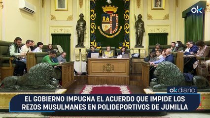 El Gobierno impugna el acuerdo que impide los rezos musulmanes en polideportivos de Jumilla