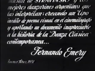 Apollon Musagète (Irena Dodal, 1951) - Film completo