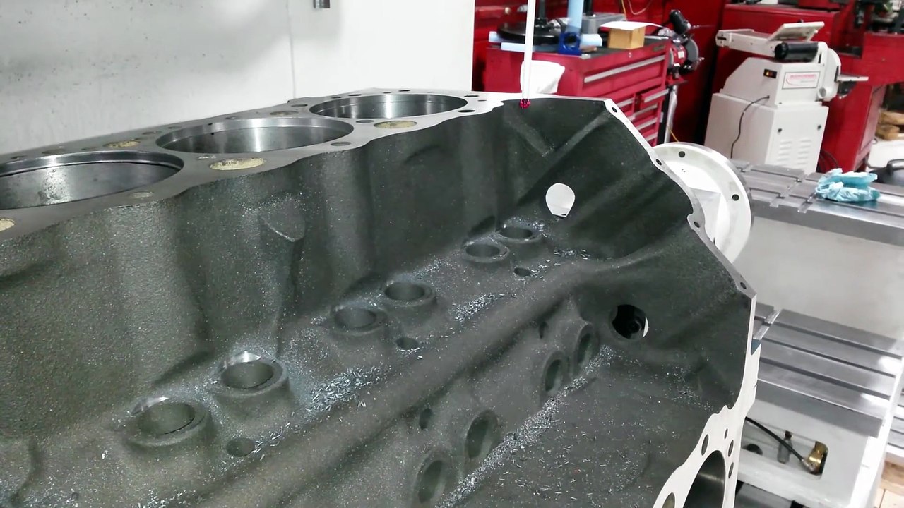 Rottler F79A Probing lifter bore locations