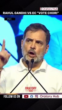 Rahul Gandhi alleges vote chori in lok sabha election