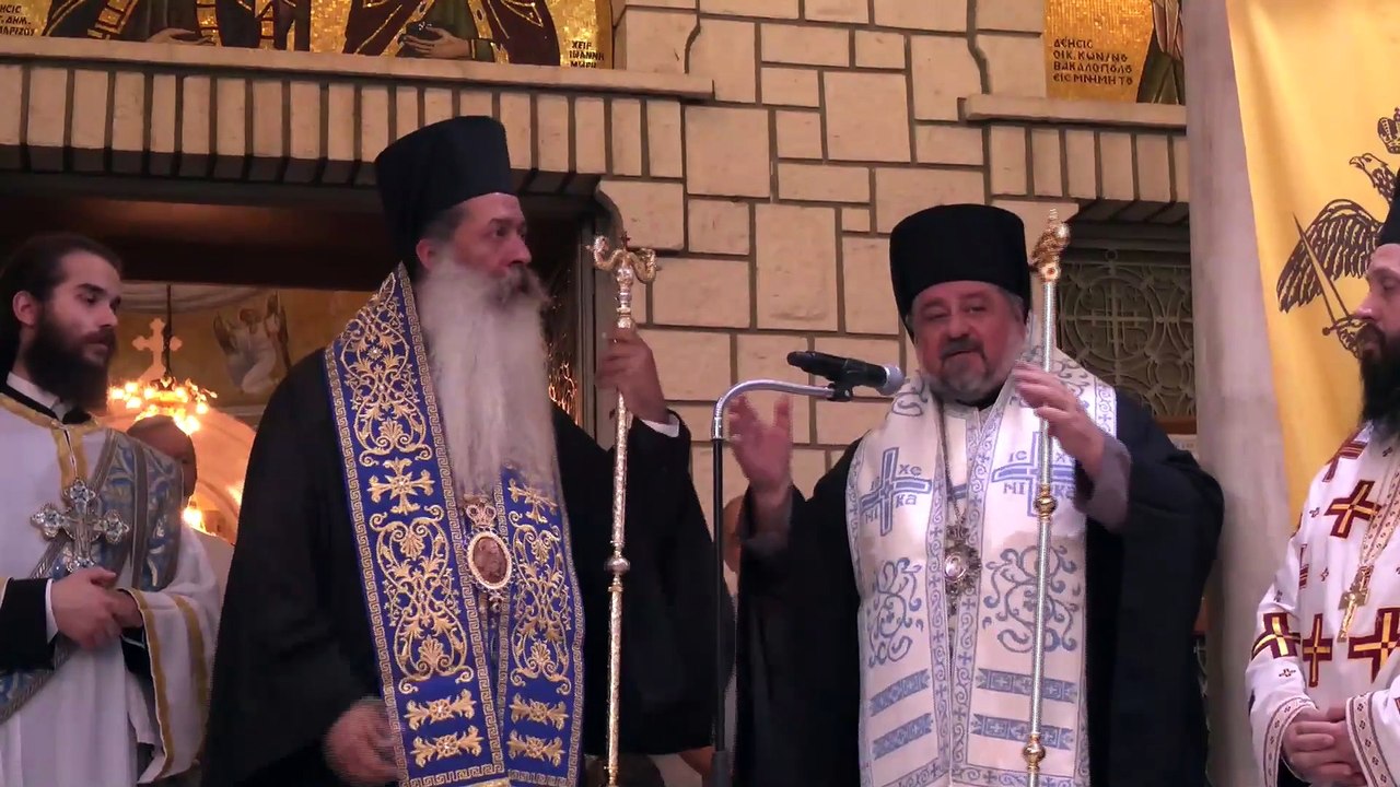 Η λιτανεία σε ξηρά και θάλασσα της εικόνας της Θεοτόκου στον Άγιο Κωνσταντίνο