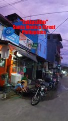 Takipsilim on Santa Monica Street in Quezon City in the Philippines