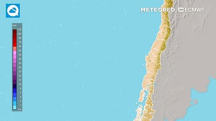 Lunes (11) y martes (12) con lluvias en el Biobío