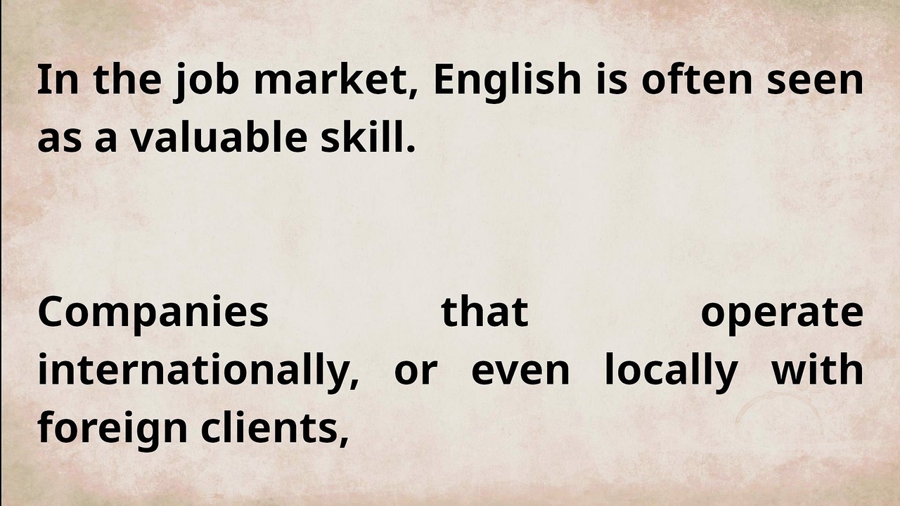 Why English is Important for Us || More Than Just a Language || Career Growth and Job Opportunities