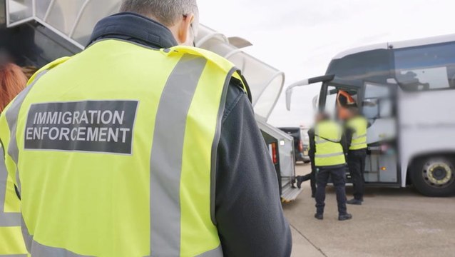 ‘Deport now, appeal later’: Foreign criminals deported from UK in newly released Home Office footage