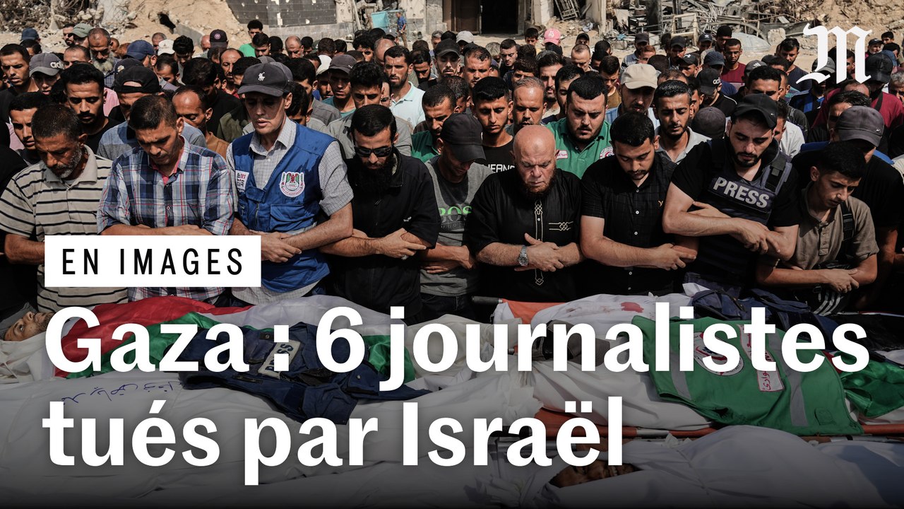 Gaza : Israël tue six journalistes, dont cinq de la chaîne Al-Jazira