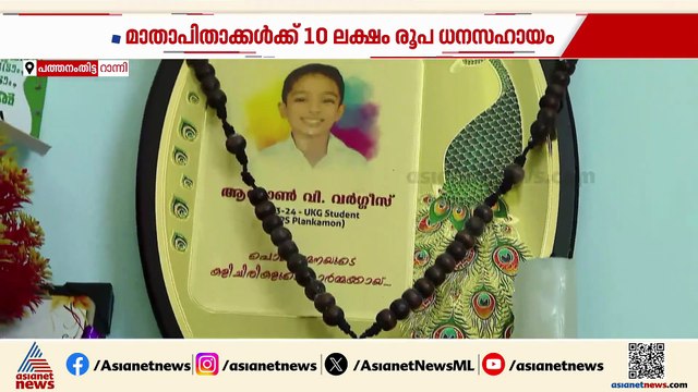 ചികിത്സാ പിഴവ് കാരണം റാന്നിയിൽ കുട്ടിയുടെ മരണം; മാതാപിതാക്കൾക്ക് ധനസ​ഹായം നൽകാൻ ഉത്തരവ്