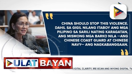 Ilang senador, nagbigay reaksyon sa banggaan ng barko ng CCG at PLA Navy malapit sa Bajo de Masinloc