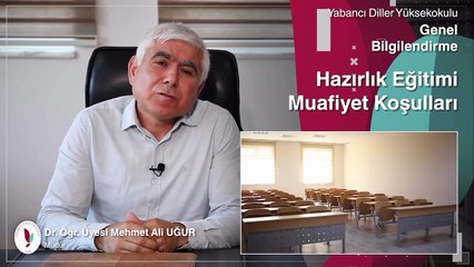 Yabancı Diller Yüksekokulu Müdürü Uğur’dan Öğrencilere YKS Tercih Rehberi