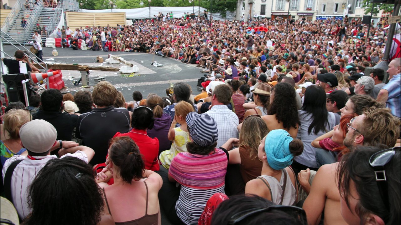 Festival de rue Aurillac août 18, 2010
