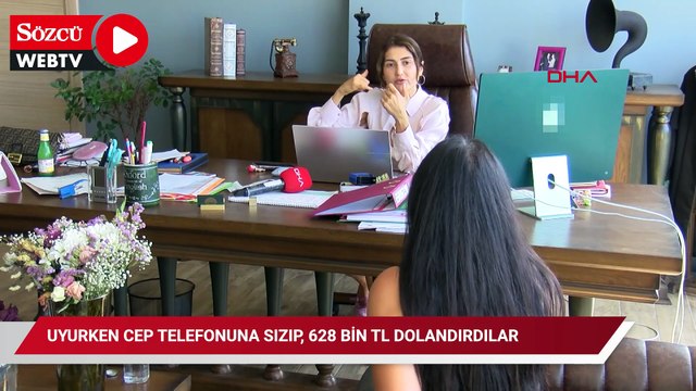 Uyurken cep telefonuna sızıp, 628 bin TL dolandırdılar