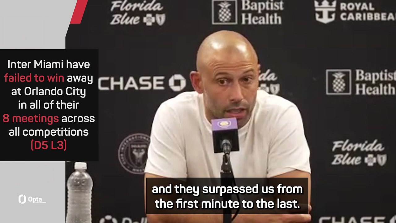 Mascherano 'hurt and worried' by Inter Miami thrashing