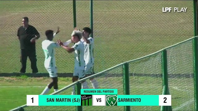 SAN MARTÍN (SJ) 1 - 2 SARMIENTO I Resumen del partido I #TorneoProyección Sur Finanzas Clausura