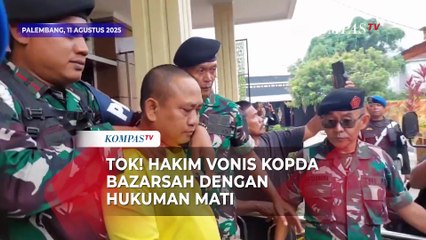 Tok! Hakim Vonis Kopda Bazarsah dengan Hukuman Mati, Keluarga 3 Anggota Polisi Menangis Haru