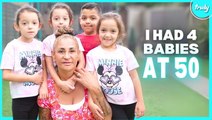 I Gave Birth To Quadruplets At 50 | MY EXTRAORDINARY FAMILY