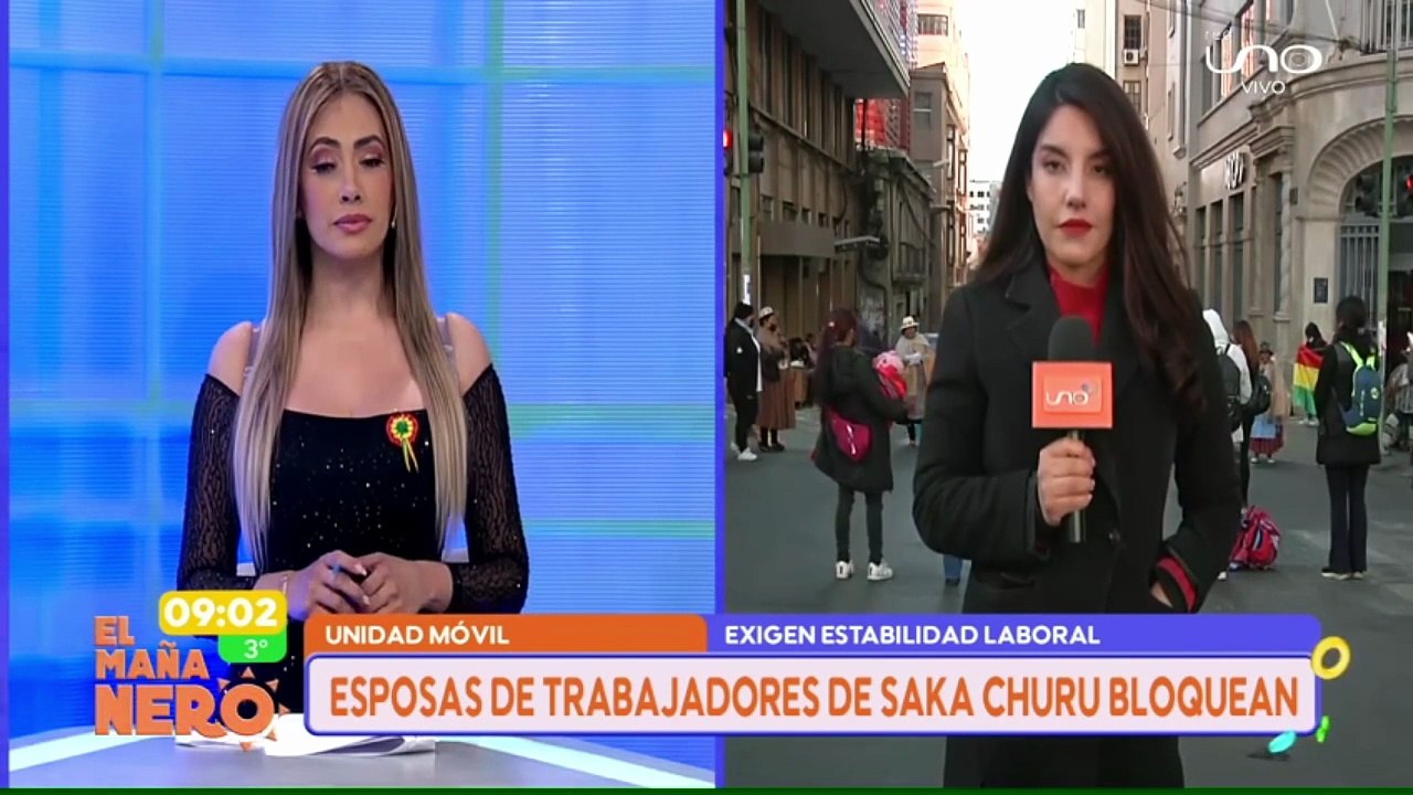 BLOQUEO ESPOSAS TRABAJADORES