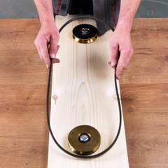 Simple pulley hack for smooth belt moves! ⚙️