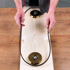 Simple pulley hack for smooth belt moves! ⚙️