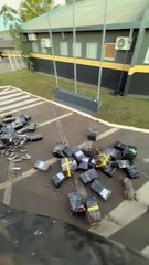 Rota do tráfico: bloqueio policial intercepta caminhão com quatro toneladas de drogas