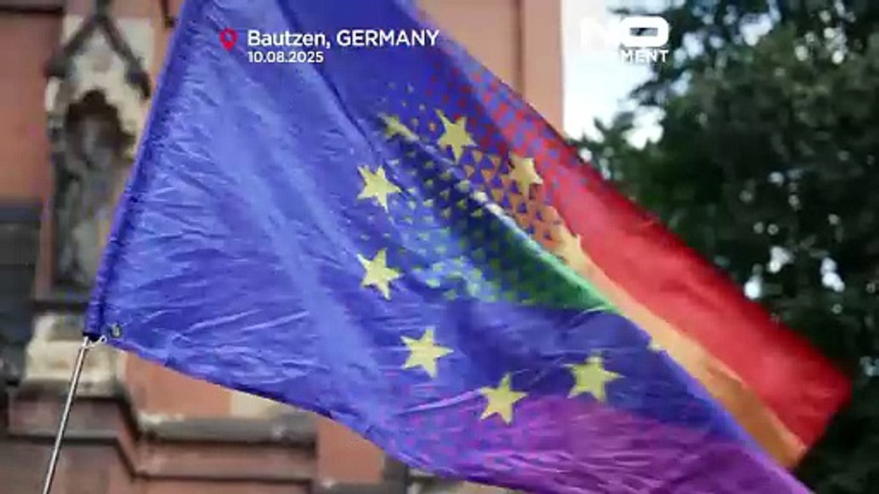 رژه افتخار دگرباشان جنسی در شرق آلمان با حضور گسترده پلیس برگزار شد