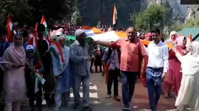 Mega Tiranga Rally Unites Locals Near LoC In J&K’s Kupwara