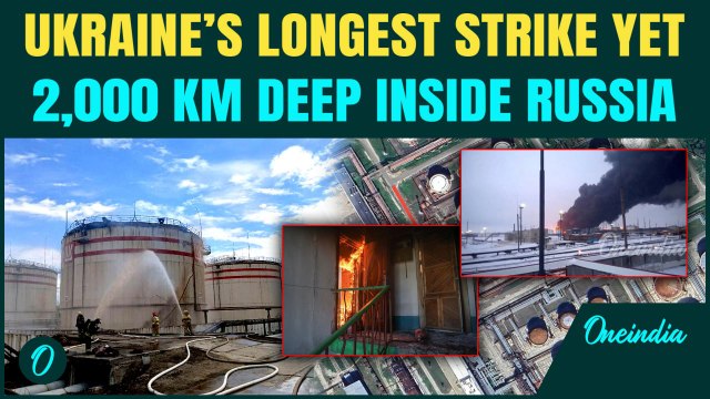 Ukraine Strikes Russian Oil Refinery 2,000 KM from Border after Putin’s Ceasefire Proposal Rejected
