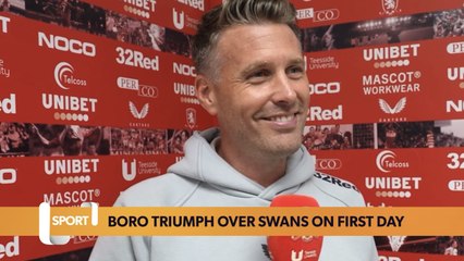 Rob Edwards’ Middlesbrough triumph over Swansea in opening Championship fixture