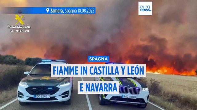 Incendi devastanti in Spagna: migliaia di evacuati e condizioni critiche in Europa meridionale