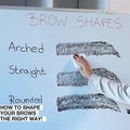 Understanding brow shapes and what suits you 💯