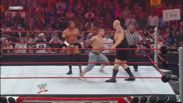 FULL MATCH Triple H vs. Randy Orton vs. John Cena vs. Big Show WWE Title Raw, June 15, 2009