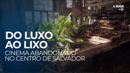 CINEMA ABANDONADO no Centro de SALVADOR: o triste fim do CINE JANDAIA