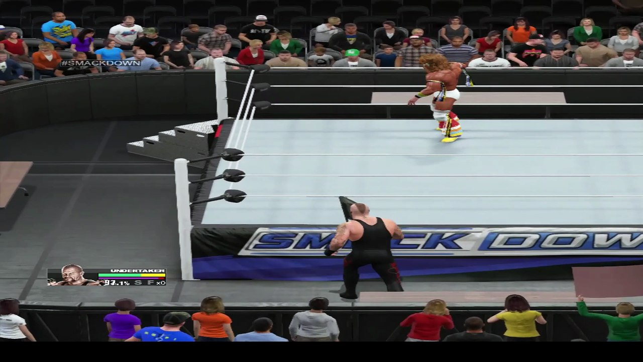 WWE UNDERTAKER VS Ultimate Warrior WrestleMania REMATCH!! WWE 2k25 Part 2 + AEW Console Game