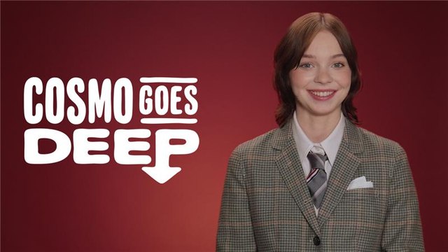 Emma Myers Answers Rapid-fire Questions About 'Wednesday' & More | Cosmo Goes Deep | Cosmopolitan