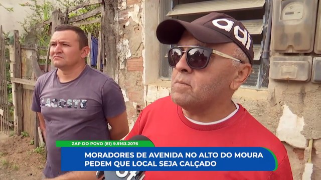 descaso público: moradores lutam contra a falta de infraestrutura na avenida Francisco Teixeira de Lima, Alto do Moura