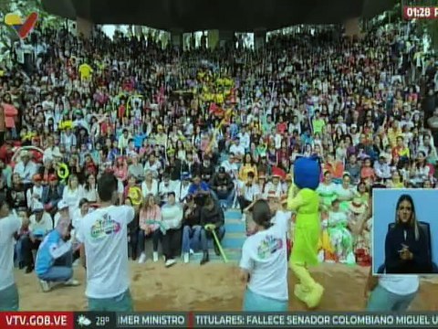 Jóvenes merideños se llenan de recreación y alegría gracias al Plan Vacacional Venezuela Ríe 2025