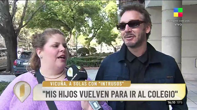 Benjamín Vicuña enfrentó el rumor de acción legal contra la China Suárez por su escandaloso posteo