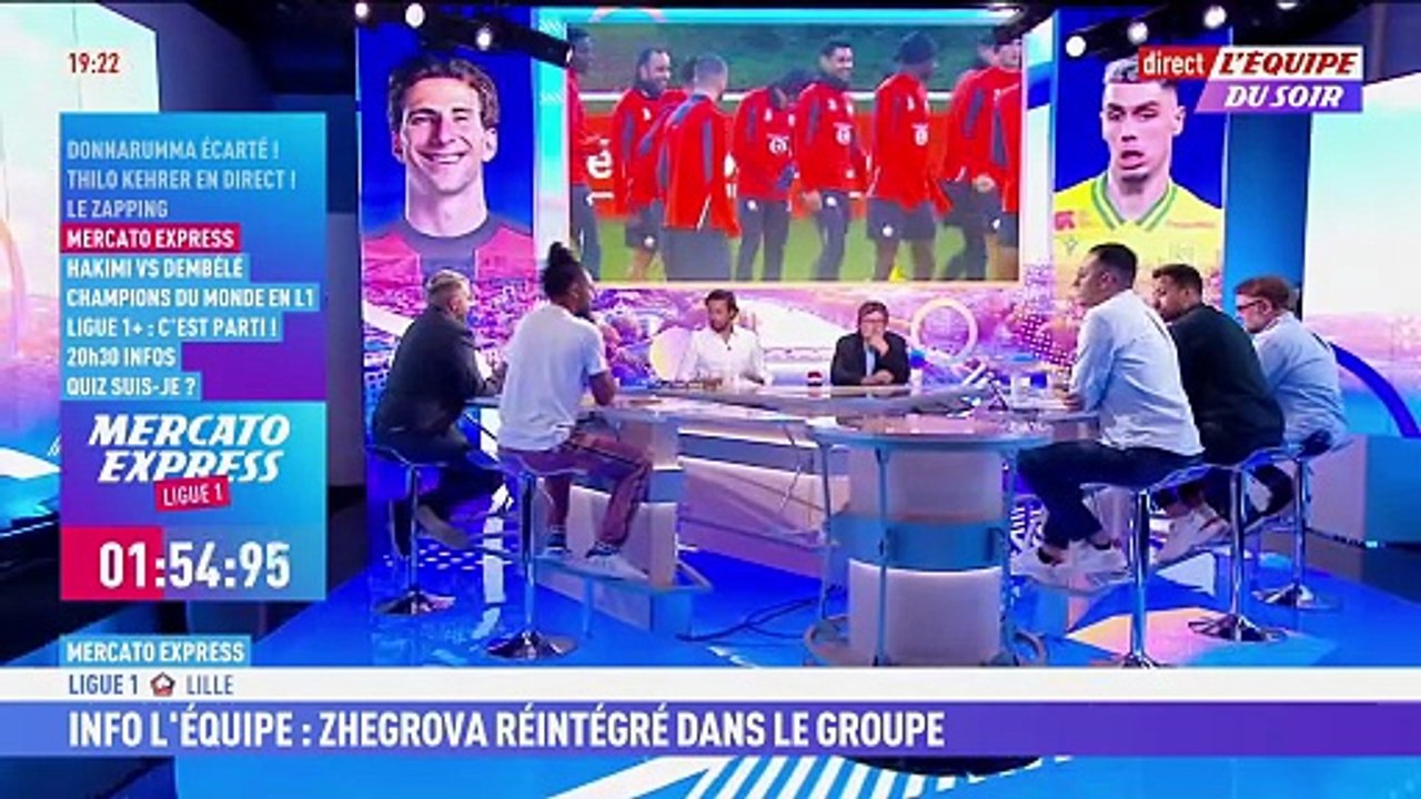 Edon Zhegrova réintégré dans le groupe - Foot - Ligue 1 - Lille