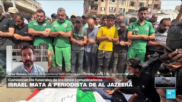 Artur Romeu: Los periodistas son los pocos testigos que aún tenemos en Gaza