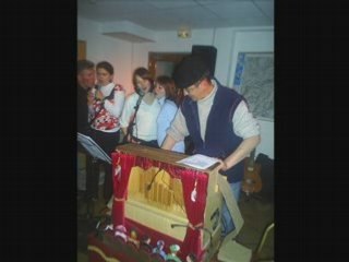 Voyage et repas de la banda