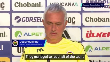 Mourinho unimpressed with Dutch journalist questions