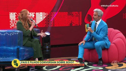Pai e filho testam conhecimento sobre vida sexual | Melhor da Noite