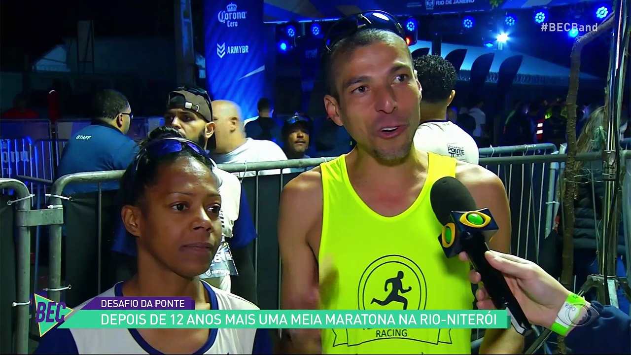 Após 12 anos: meia-maratona na ponte Rio-Niterói chega a 9ª edição