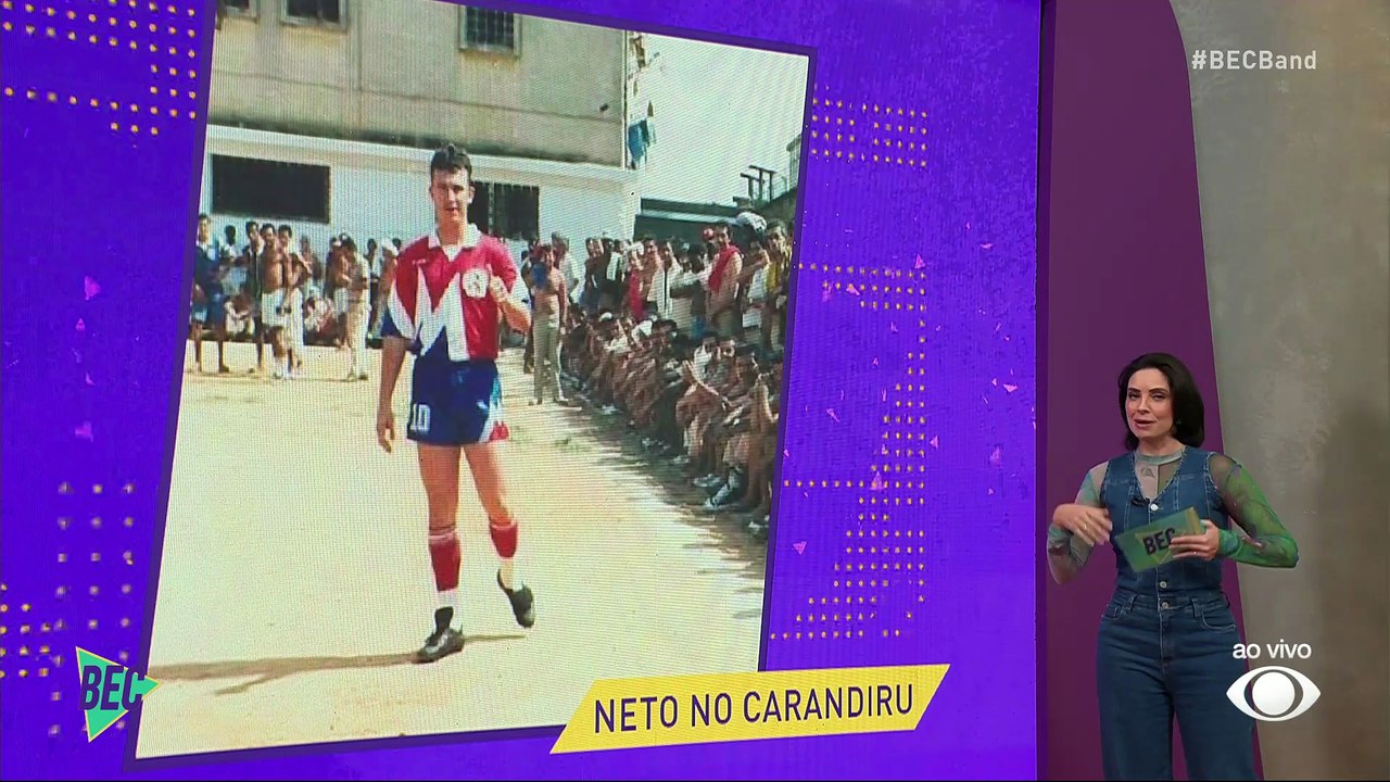 Craque Neto relembra dia que jogou no Carandiru: "não sabia o que era"