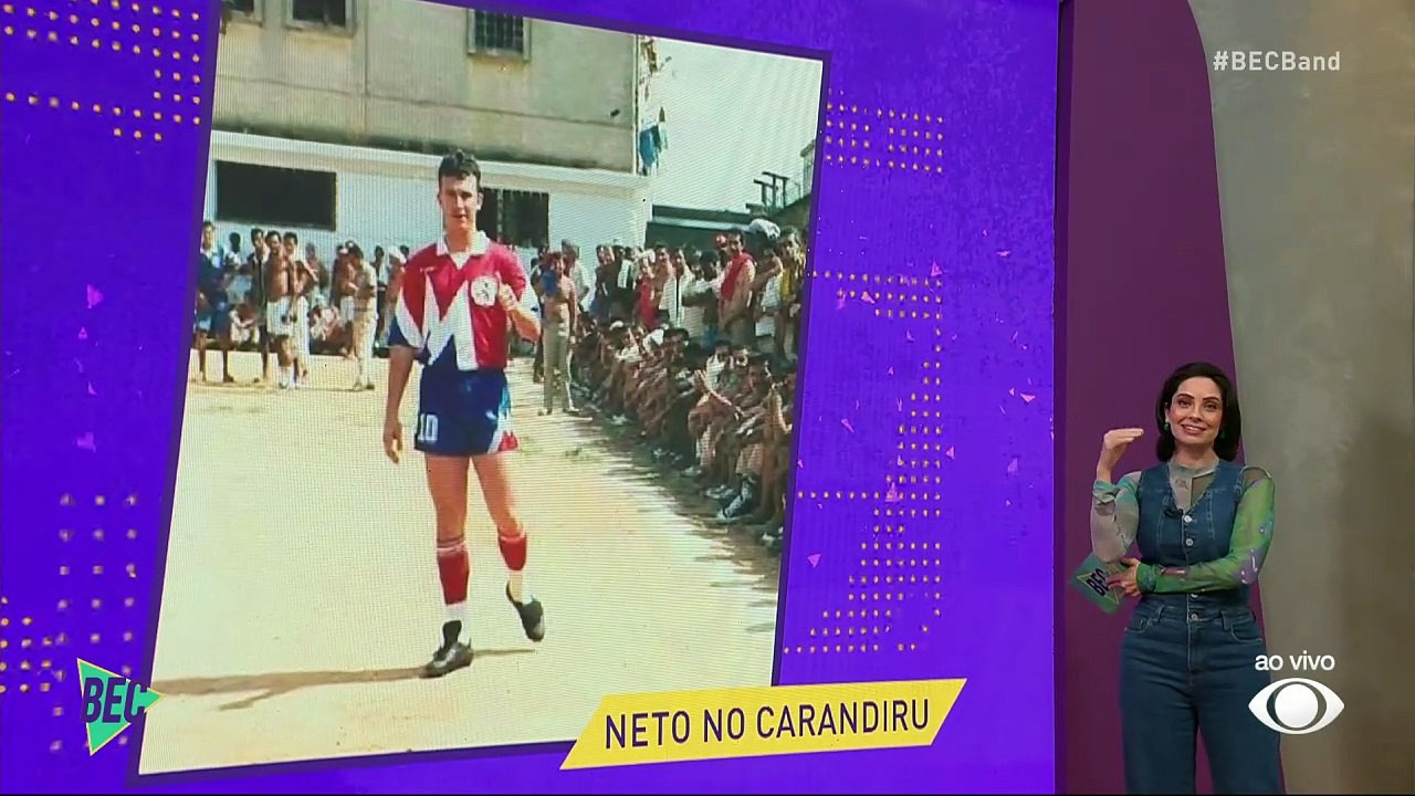 Quando Craque Neto foi ao Carandiru para jogar futebol