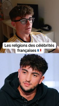 Les religions des célébrités française #classement
