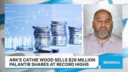 ARK's Cathie Wood Sells $28 Million Palantir Shares at Record Highs