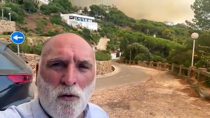 El chef José Andrés, afectado por el incendio en Tarifa y Zahara