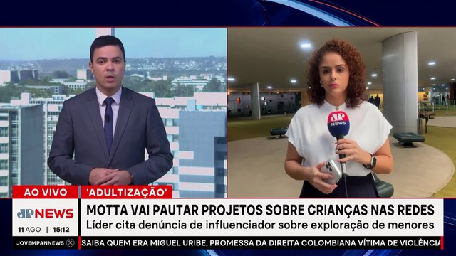 Motta deve pautar projetos sobre crianças nas redes sociais | TEMPO REAL