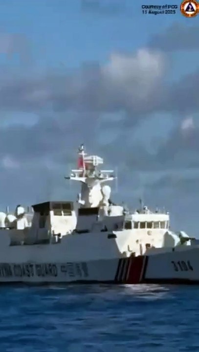 NEW FOOTAGE: China Coast Guard Ship Severely Damaged in Collision with PLA Navy Destroyer
