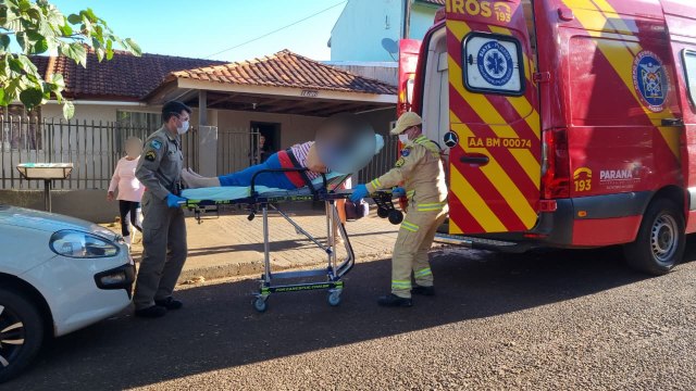 Mulher de 63 anos sofre queda enquanto lavava roupa em casa no Bairro Interlagos e fica ferida